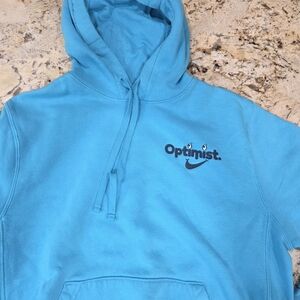 Nike Hoodie Blue with Optimist Logo
